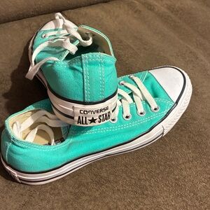 Converse Turquoise Low-Top Shoes